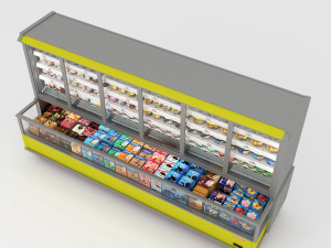 Ice Cream Display LB13 Model 3D