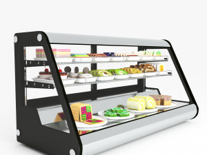 Cakes Display LB14 3D 모델