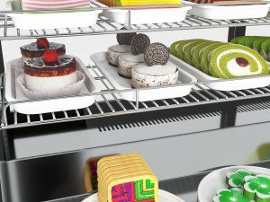 Cakes Display LB14 3D 모델
