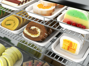 Cakes Display LB14 3D 모델