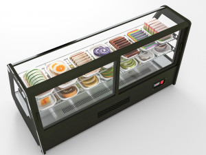 Cakes Display LB14 3D 모델
