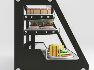 Cakes Display LB14 3D 모델