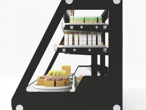 Cakes Display LB14 3D 모델