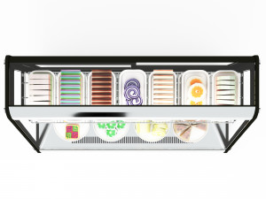 Cakes Display LB14 3D 모델