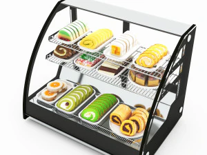 Cakes Display LB15 3D Model