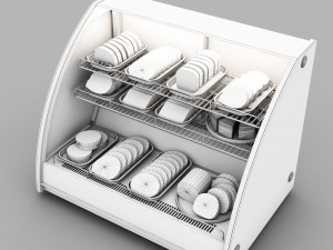 Cakes Display LB15 3D Model