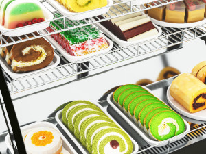 Cakes Display LB15 3D Model