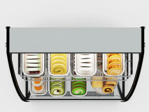 Cakes Display LB15 3D Model