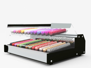 Macarons Display LB16 3D Модель