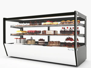 Cakes Display LB17 3D Model