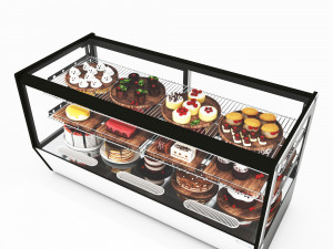 Cakes Display LB17 Model 3D