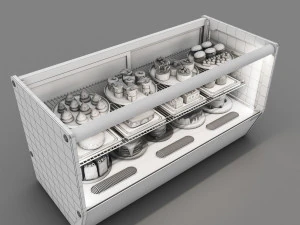 Cakes Display LB17 3D Model