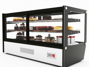 Cakes Display LB17 Model 3D