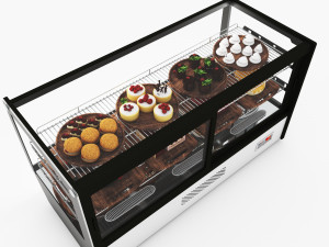 Cakes Display LB17 Model 3D