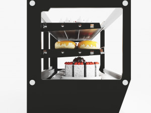 Cakes Display LB17 Model 3D
