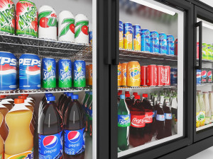 Soft drink Display LB18 Model 3D