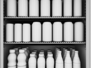 Soft drink Display LB19 3D Модель