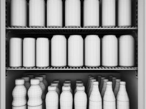 Expositor para refrigerantes LB19 Modelo 3D