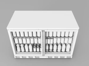 Дисплей безалкогольних напоїв LB20 3D Модель