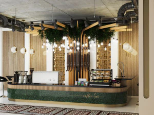 Coffee Bar CB11 3D Model