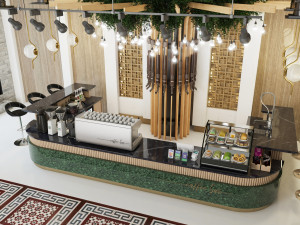 Coffee Bar CB11 3D Модель