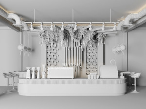Coffee Bar CB11 3D Модель