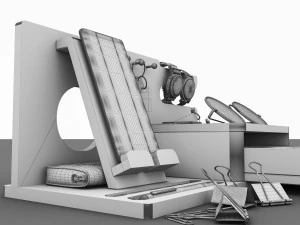 Articoli di cancelleria per ancoraggio DS5 Modello 3D