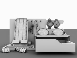 Docking Stationery DS5 3D Model