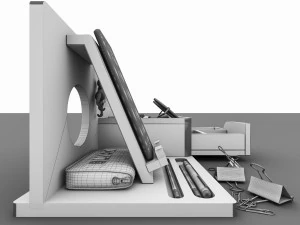 Articoli di cancelleria per ancoraggio DS5 Modello 3D