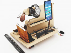 Docking Stationery DS6 3D Model