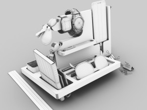 Docking Stationery DS6 Model 3D