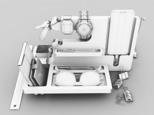 Docking Stationery DS6 3D Model