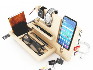 Docking Stationery DS6 3D Model