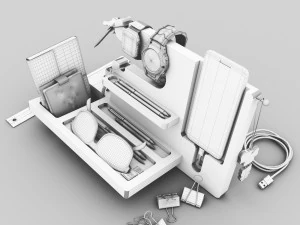 Docking Stationery DS6 3D Model