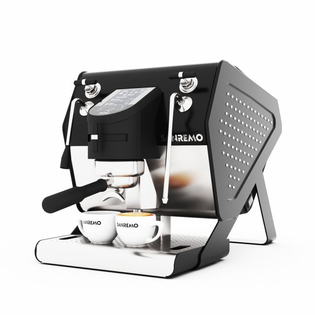 The YOU Sanremo Coffee Maker CM02 Modelo 3D .c4d .max .obj .3ds .fbx .stl .blend 