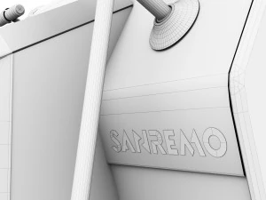 La caffettiera YOU Sanremo CM02 Modello 3D