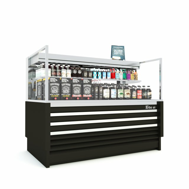 Coffee Drink Display Refrigerator LB23 Modello 3D .c4d .max .obj .3ds .fbx .stl .blend 