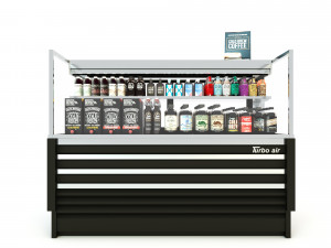 Coffee Drink Display Refrigerator LB23 Modello 3D