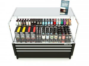 Coffee Drink Display Refrigerator LB23 3D Model