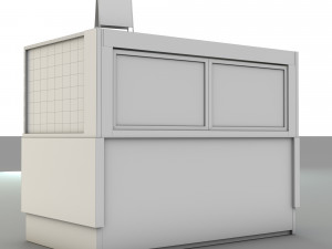 Coffee Drink Display Refrigerator LB23 Modello 3D