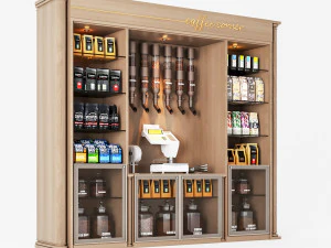 Coffee Corner Display CC1 3D Model