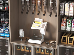 Coffee Corner Display CC1 3D मॉडल