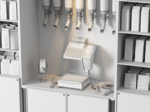 Coffee Corner Display CC1 3D मॉडल
