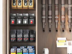 Coffee Corner Display CC1 3D मॉडल