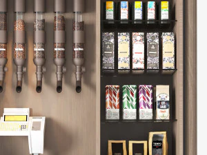 Coffee Corner Display CC1 3D Model
