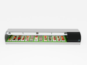 Sushi Display LB24 Model 3D