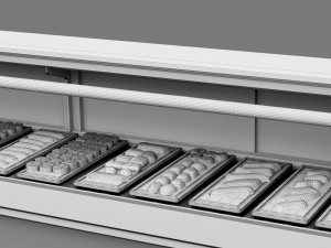 Sushi Display LB24 Model 3D