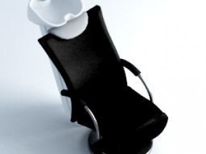 washing chair 3D 模型