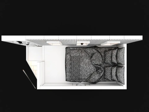 Bunk Bed for Teenager BB1 3D Model