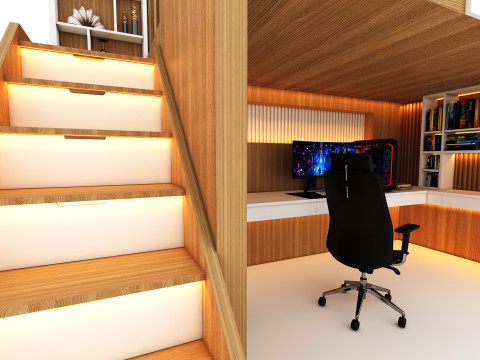 Bunk Bed for Teenager BB1 Modèle 3D
